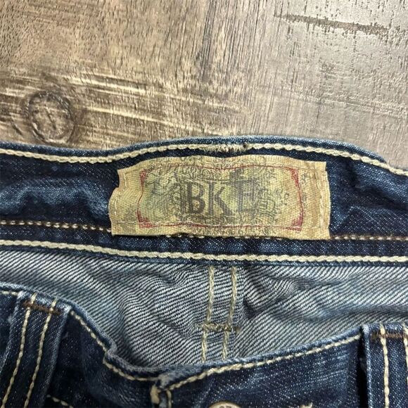 Buckle women’s‎ Bootcut Jeans 3x32 Blue Distressed Denim - Picture 3 of 6